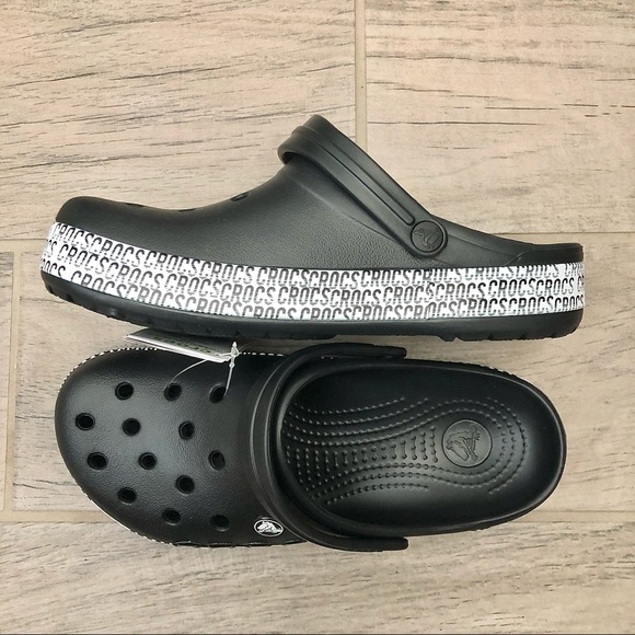 Crocs Men’s Crocband Logo Motion Clog Sandals -NEW - Picture 6 of 9